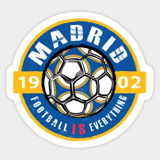 Football Is Everything - Real Madrid Vintage Sticker